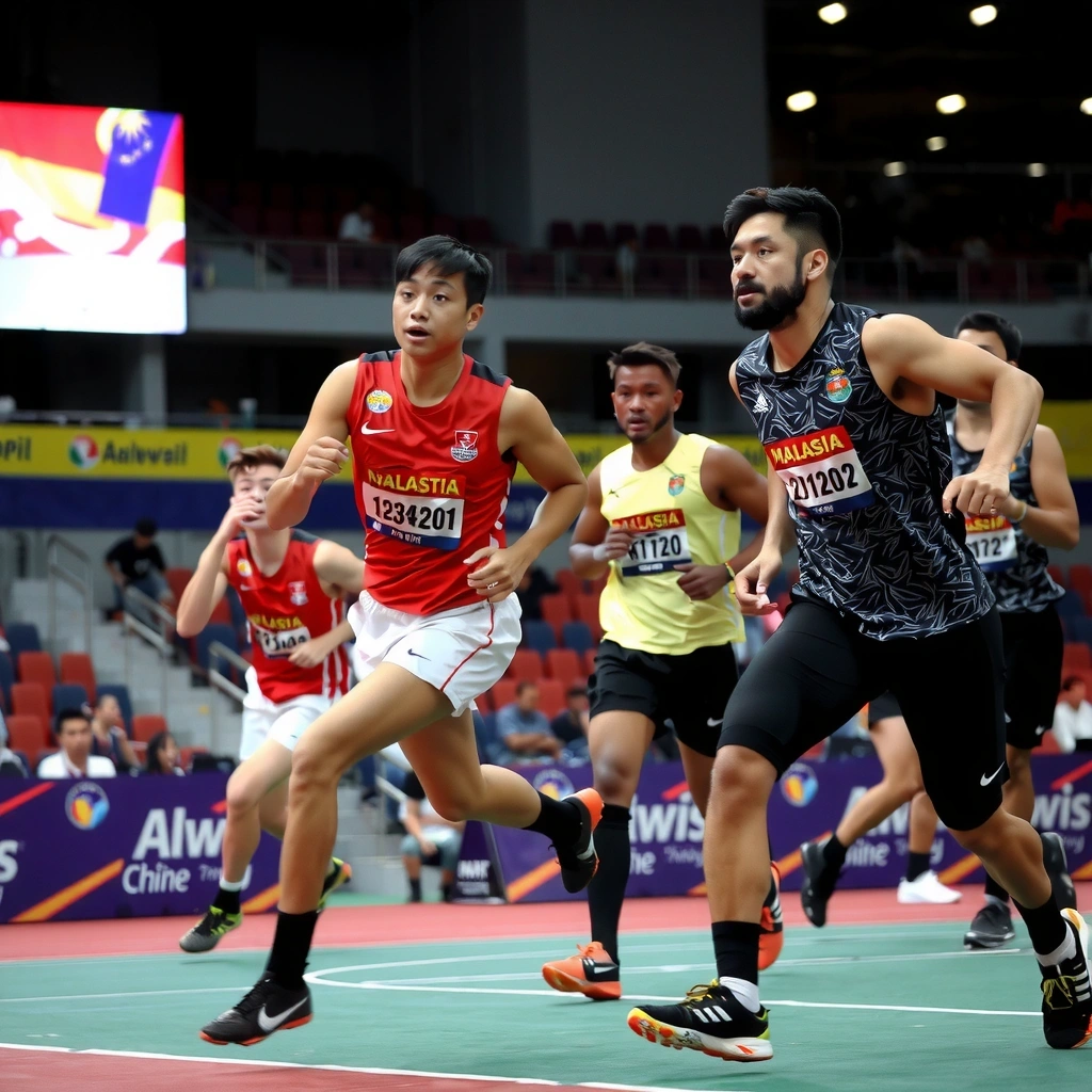 Sports news illustration