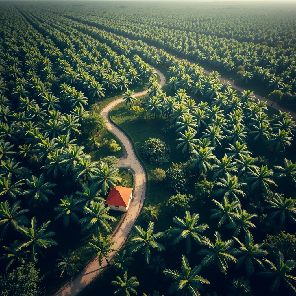 Malaysia palm oil plantation